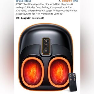 POGGT Foot Massager with Heat
